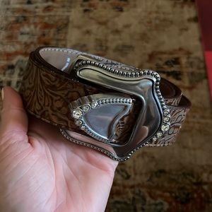 Genuine leather Miss Me belt size Medium